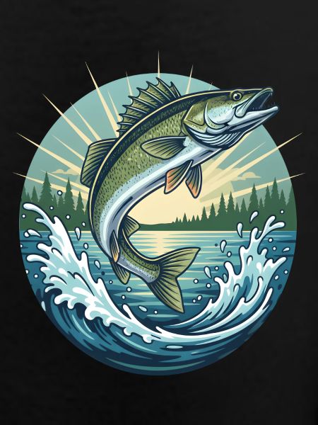 Springender Zander