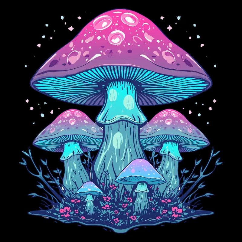 Ätherische Neonpilze