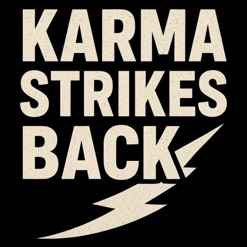 Karma Strikes Back Vintage Bolt