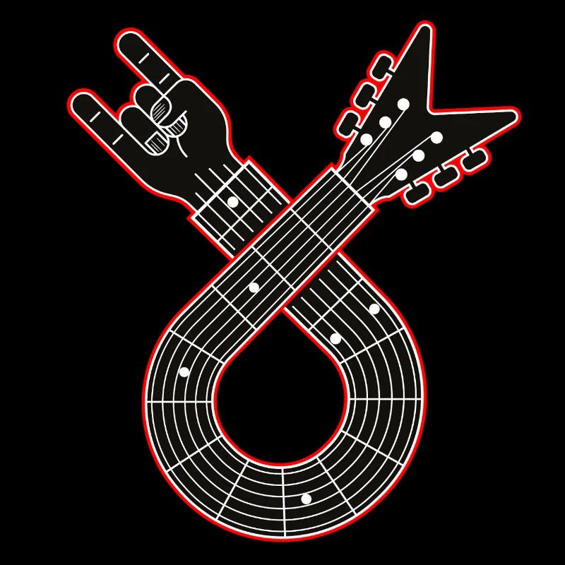 Guitar Loop with Finger Horns