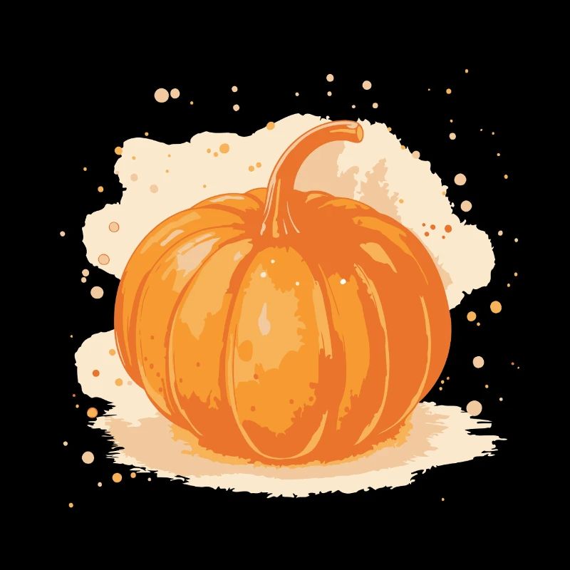 Pumpkin Autumn Illustration