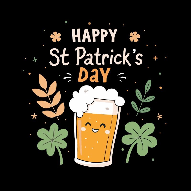 Bière joyeuse Saint Patrick