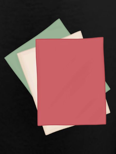 Pastel Paper Stack