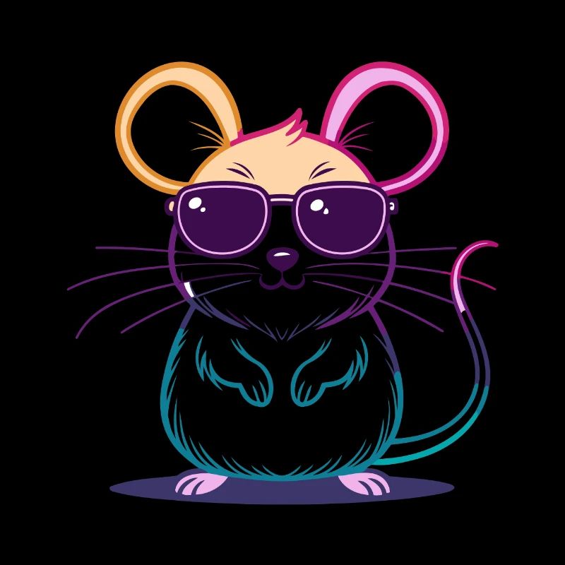 Rainbow Mouse Glasses