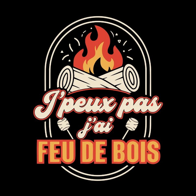 Feu de Bois en Rires et Marshmallows
