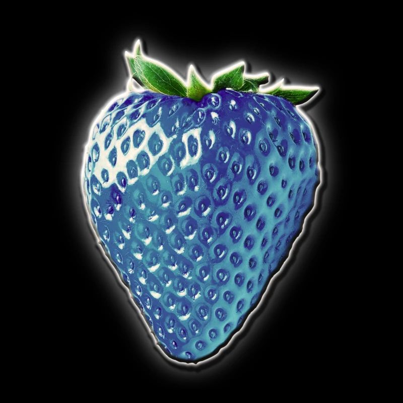 Blue strawberry