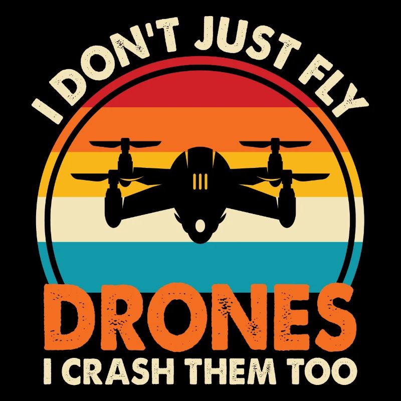 Je ne me contente pas de piloter des drones, je les écrase aussi