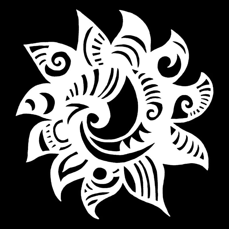 Soleil blanc étrange