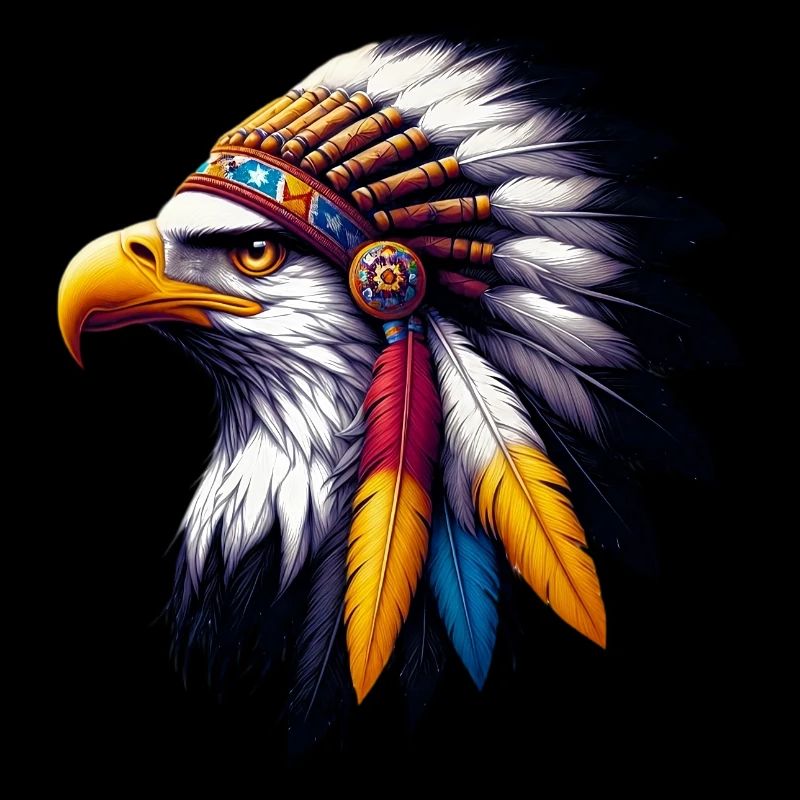 American Indian Eagle American Red Skins