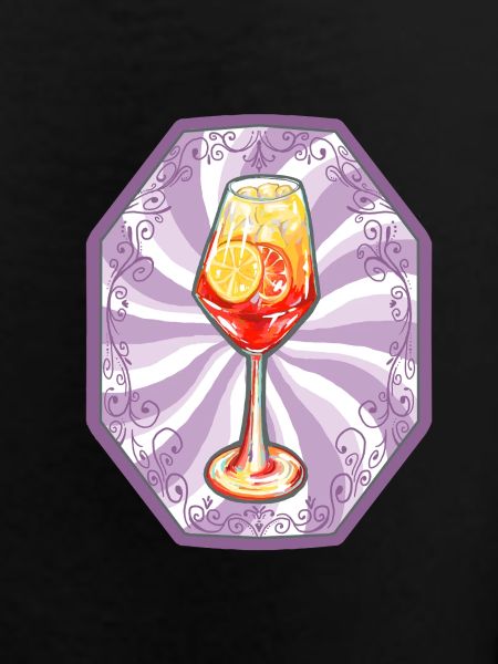 Summer Cocktail Illustration