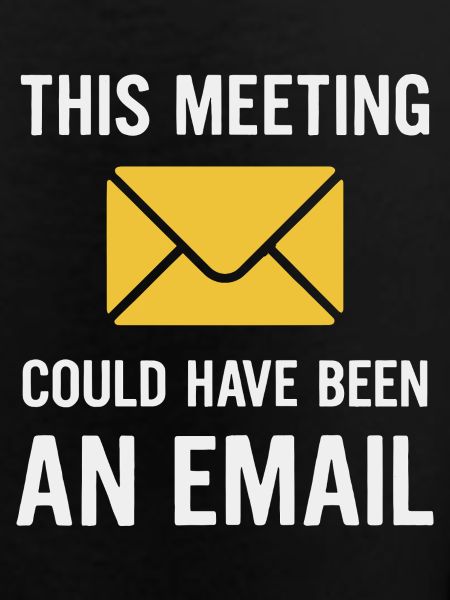 Meeting oder E-Mail