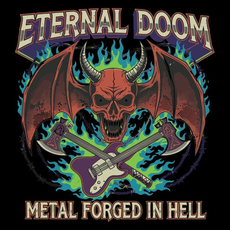 Eternal Doom Hell Metal Artwork