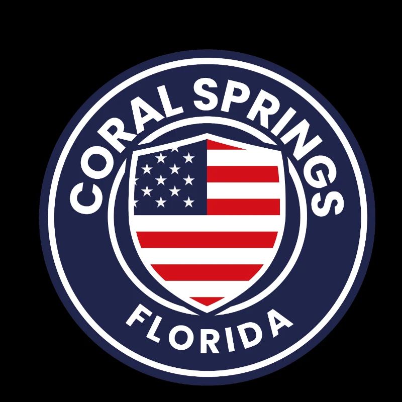 Blason du drapeau de Coral Springs
