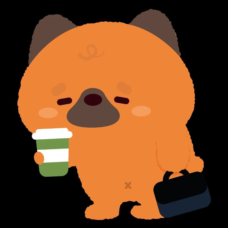 Sleepy German Shepherd Coffee