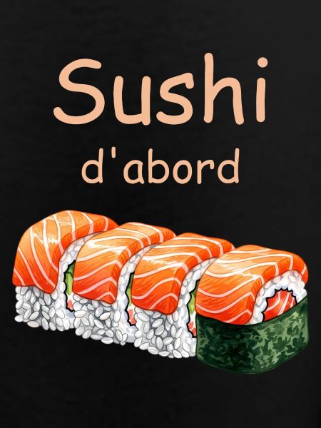 Sushi First Illustration