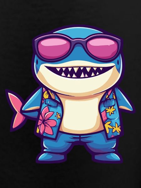 Shark Comic Vacation