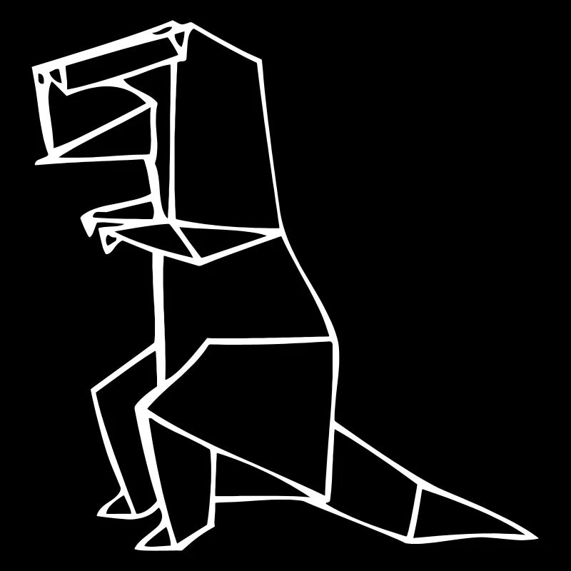 Dino Rex - T-Rex - Origami