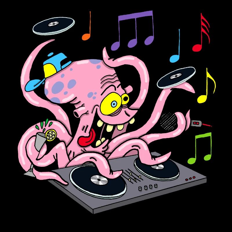 Pieuvre deejay