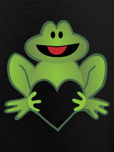 Frog with hart