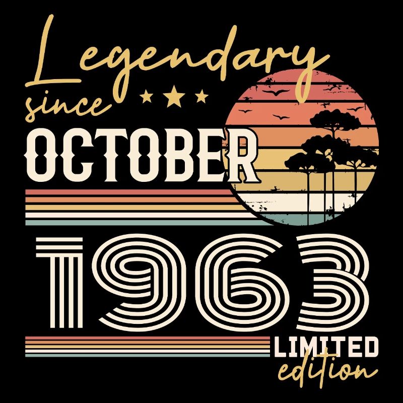 October 1963 Gift - Awesome Since October 1963