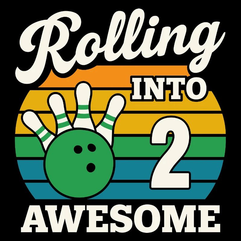 Rolling Into 2 mit Bowlingkugel