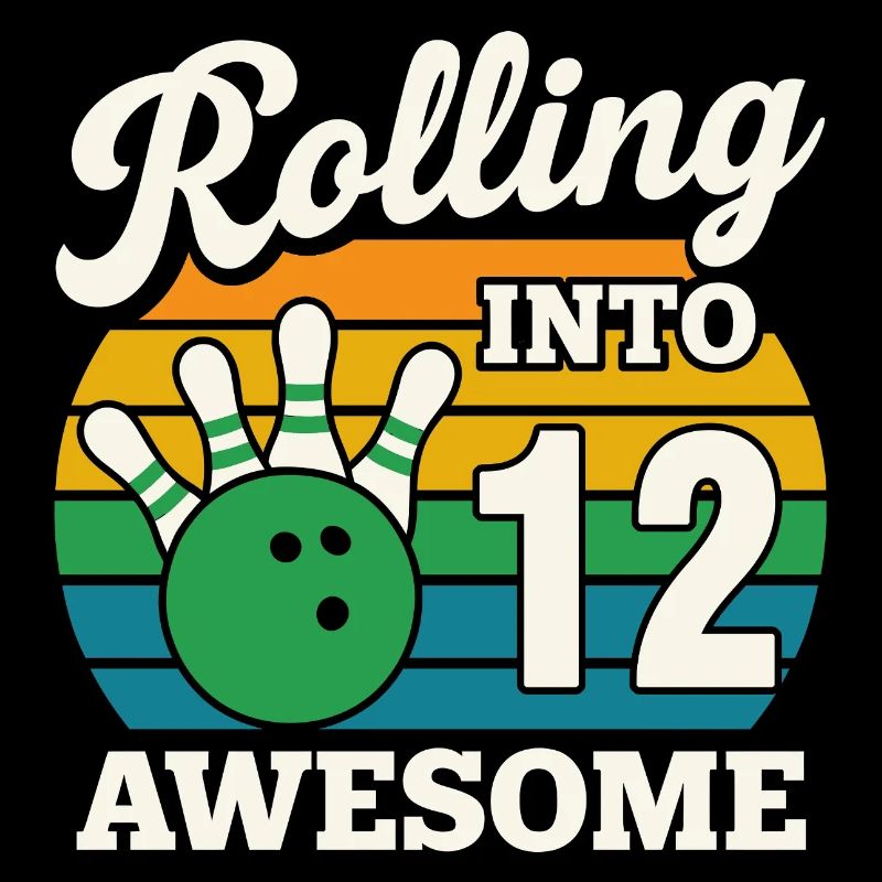 Rolling Into 12s Bowling Celebration