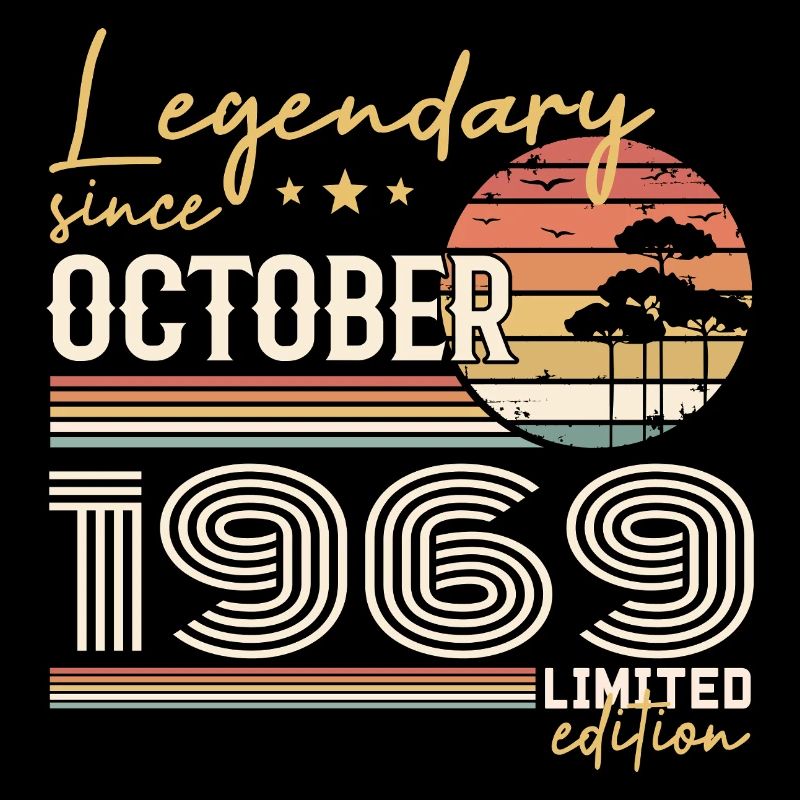October 1969 Gift - Awesome Since October 1969
