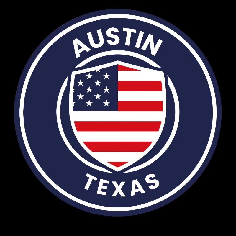 Austin Texas Shield Emblem