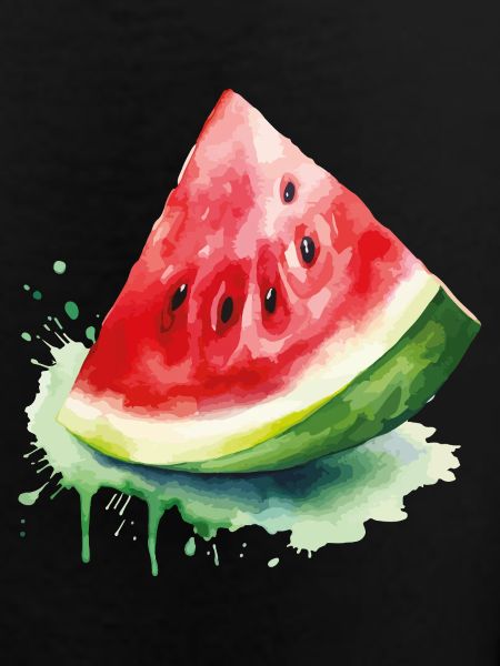 Éclaboussure d’aquarelle pastèque