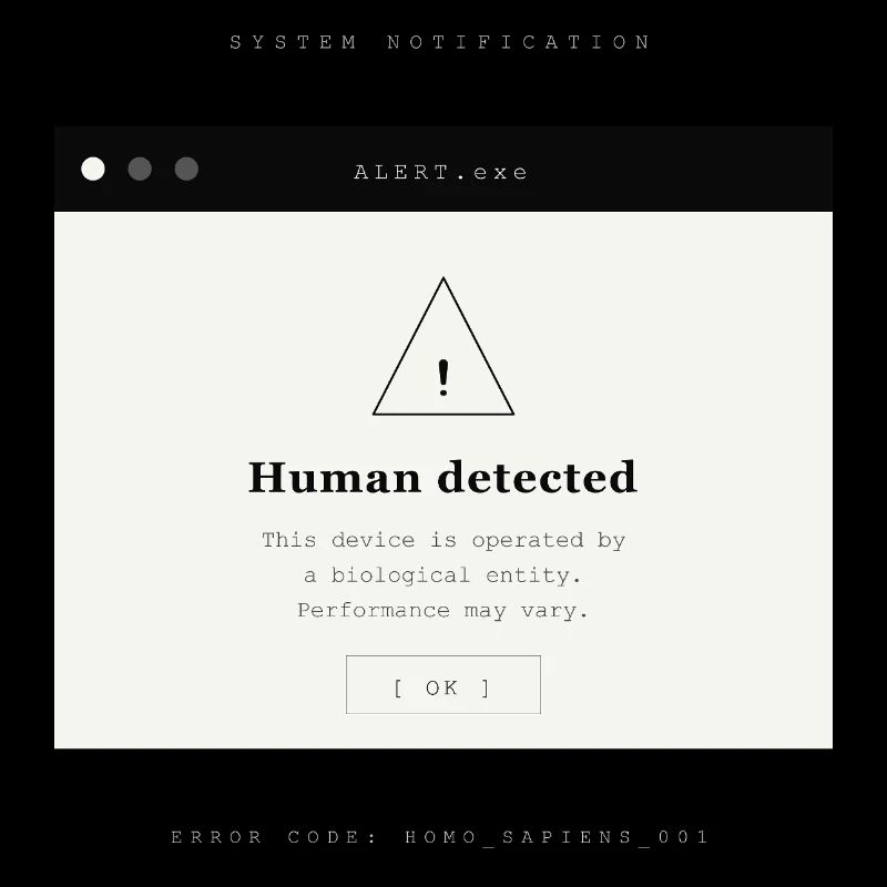HUMAN DETECTED