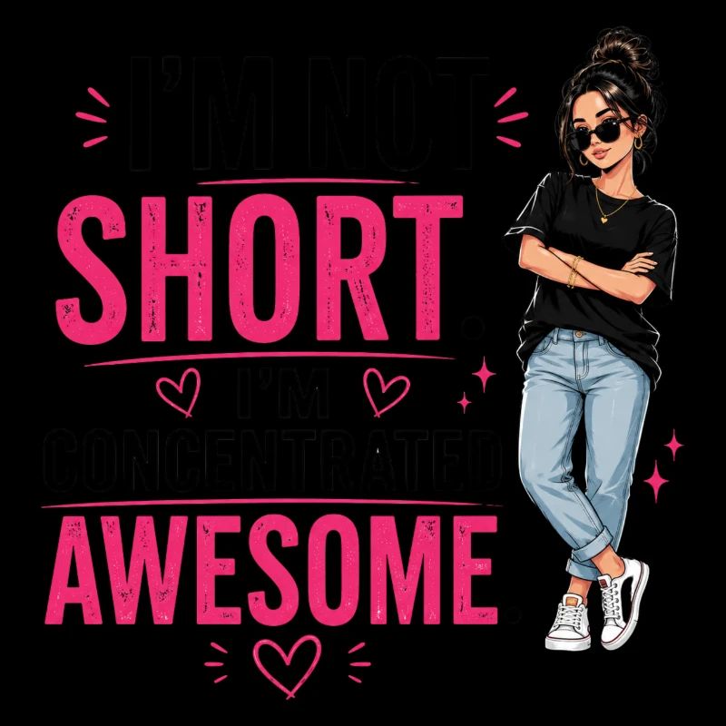 I'm Not Short I'm Concentrated Awesome