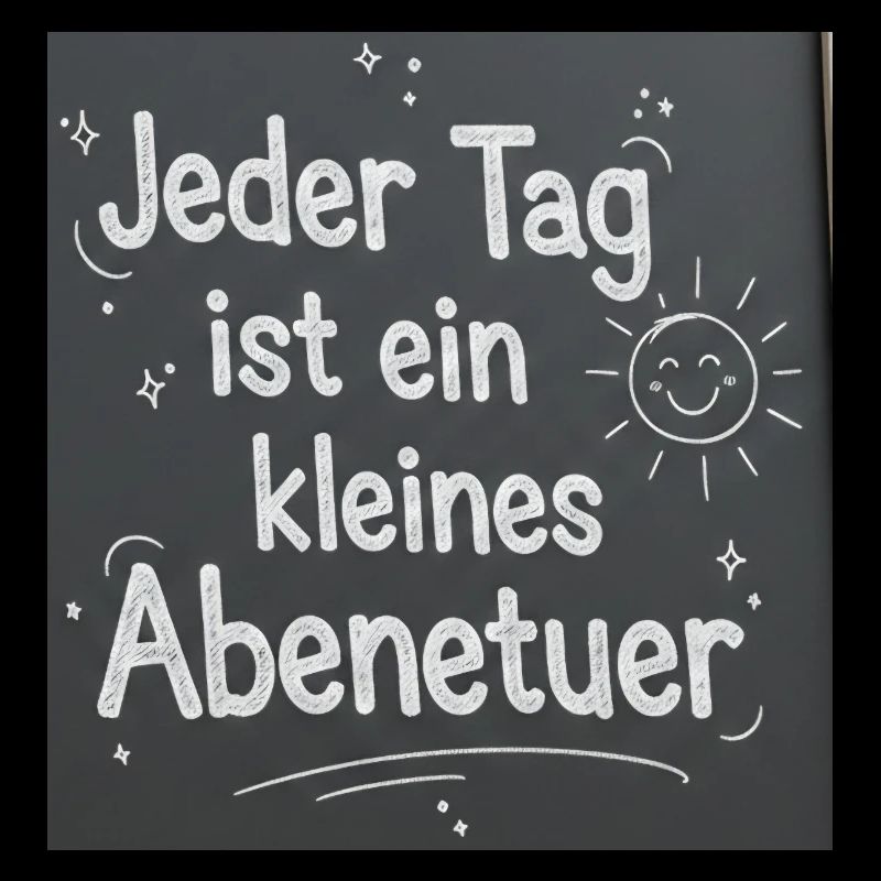 Jeder Tag ist ein kleines Abenteuer