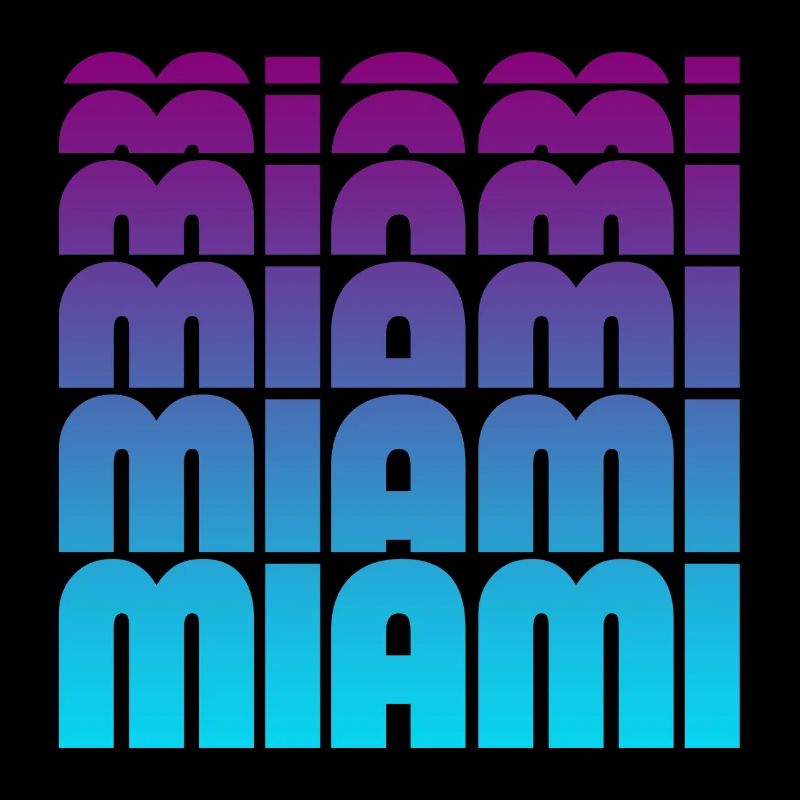 Grille de gradient de Miami