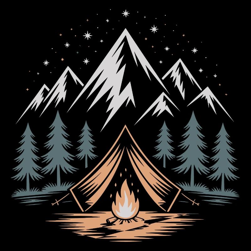 Bergabenteuer mit Lagerfeuer
