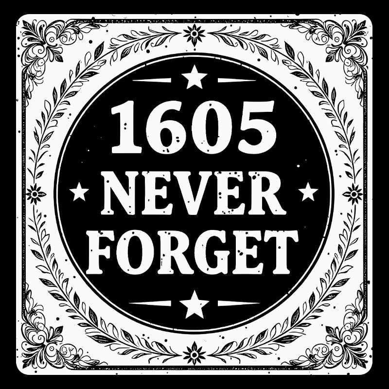 White Gunpowder Plot Stamp