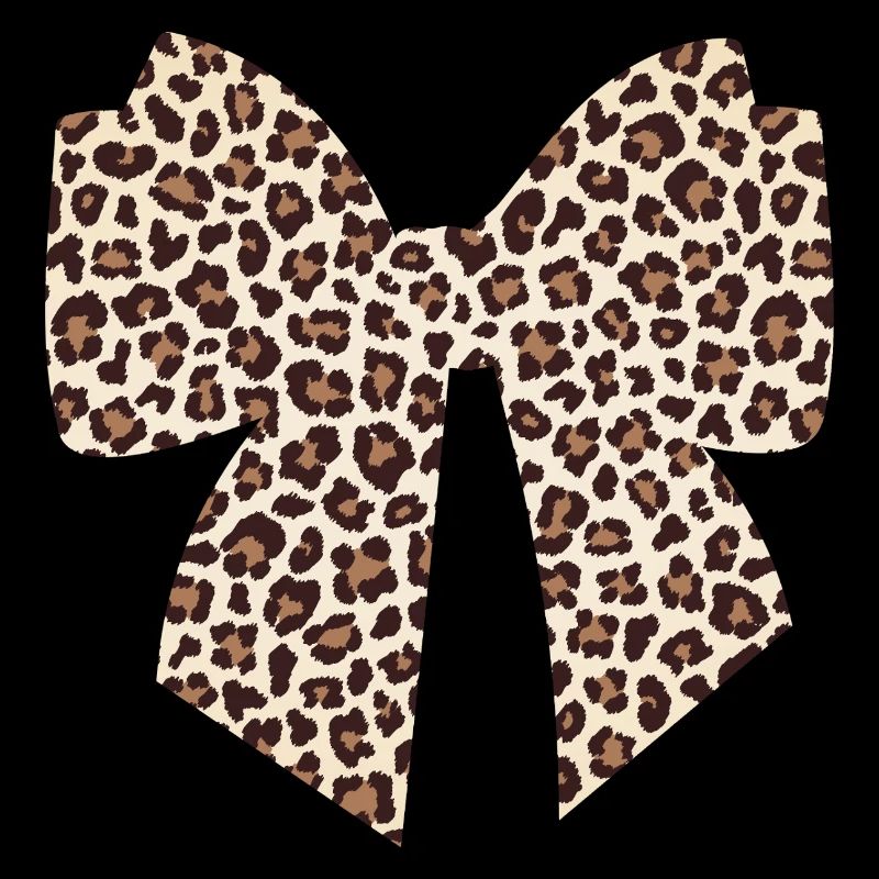 Leopard bow gift idea