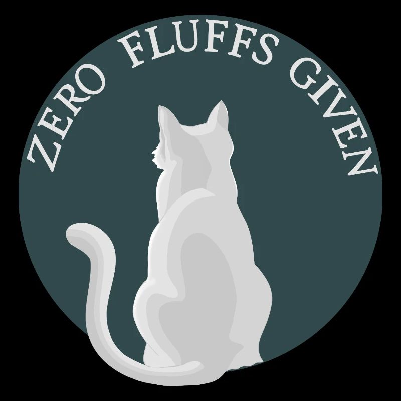 Zero Fluffs Given – Cat from behind with attitude