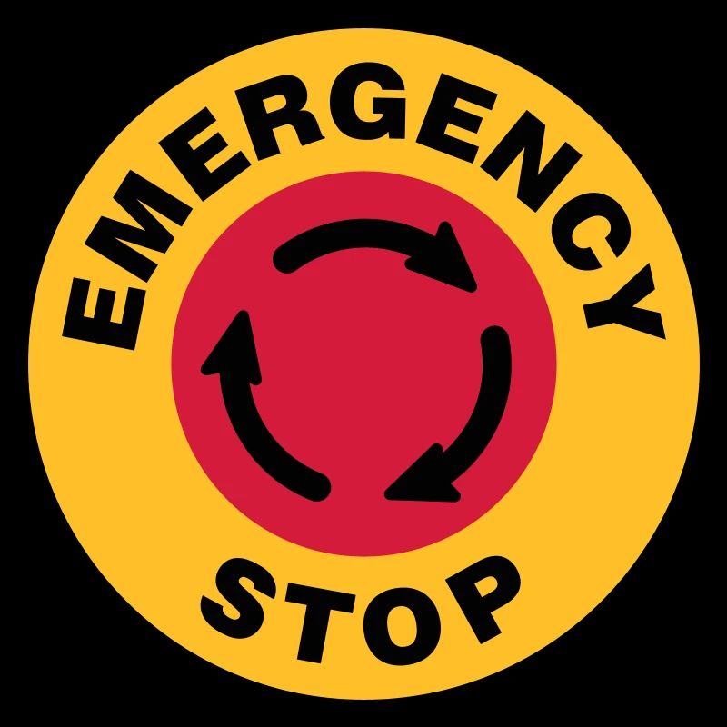 Emergency | Notfall | Stop