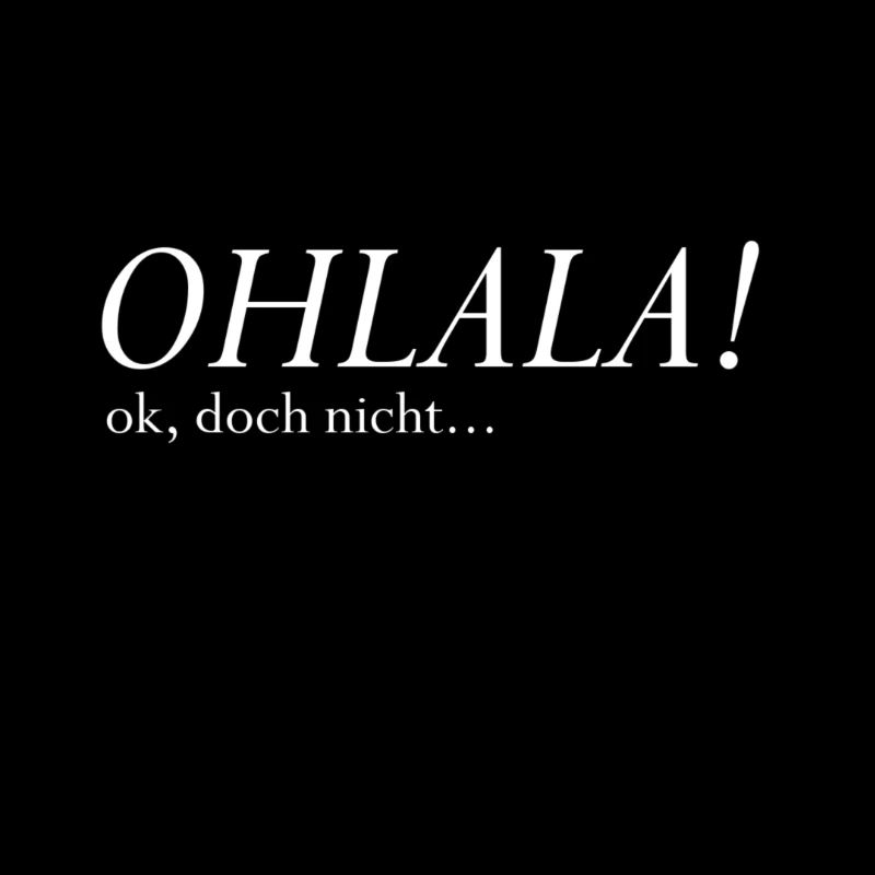 Ohlala! Ok, doch nicht...