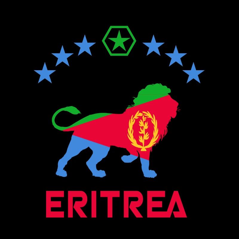 Conception de lion d'Érythrée