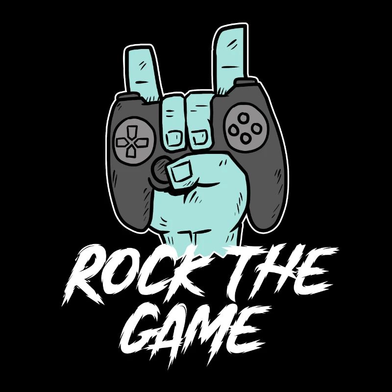 Gamer Spruch Zocker Controller Game