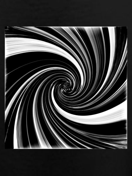 Schwarz-weißer Wirbel