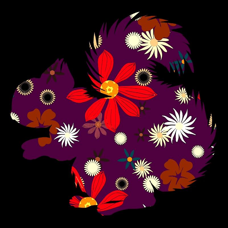 Herbstoutfit freizeit, eichhörnchchen design