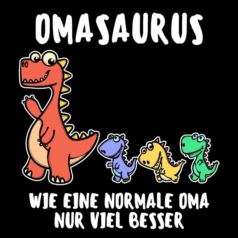 Dinosaurier Statement Oma Großmutter Alte Frau