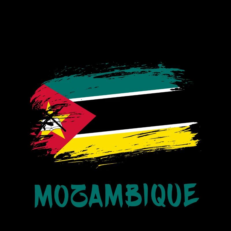 Team Mozambique flags design