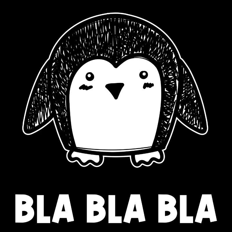 Tier Schnee Spruch Eis Vogel Pinguin Seevogel