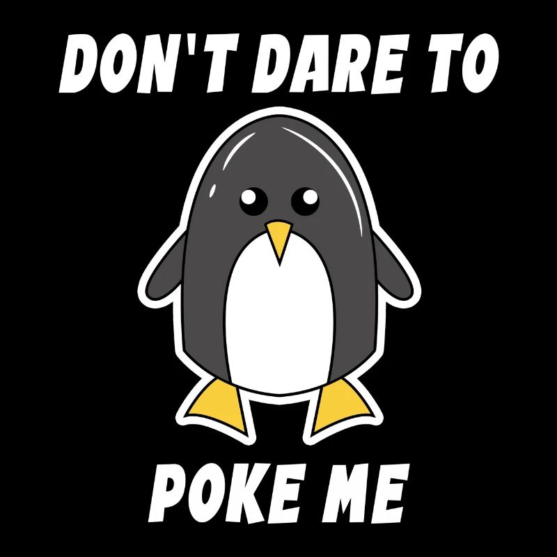 Tier Cool Pinguin Statement Seevogel Südpol Vogel