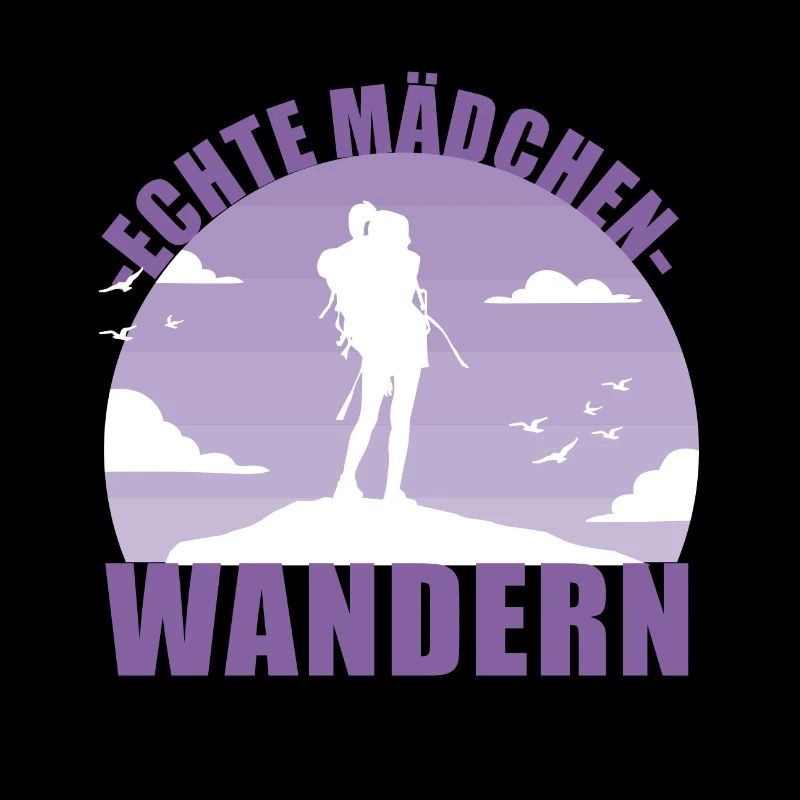 Wandern Mädchen Hobby Wanderung Berge Geschenk