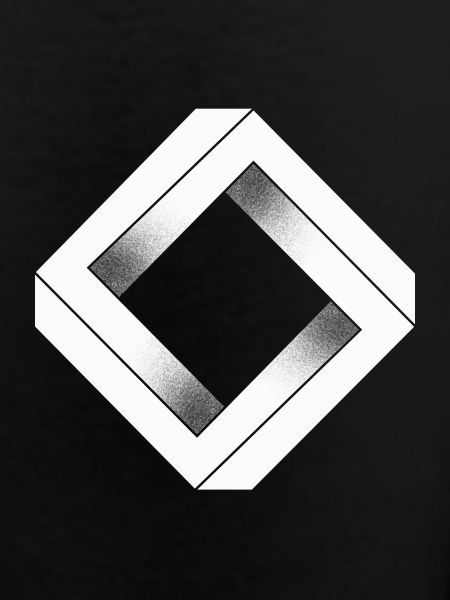 White impossible diamond