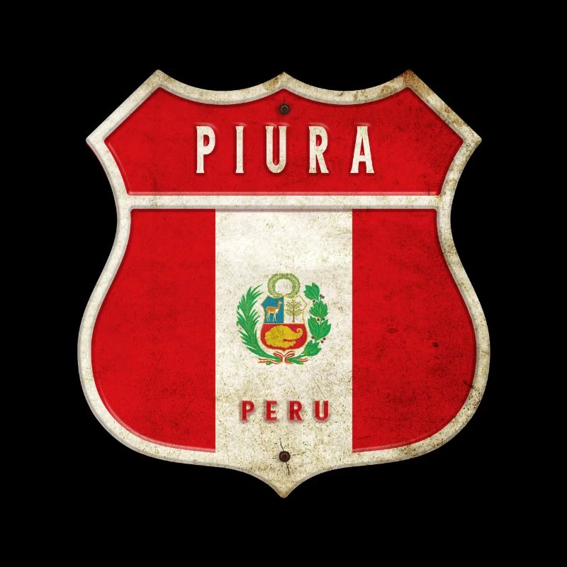 Drapeaux de Piura Pérou